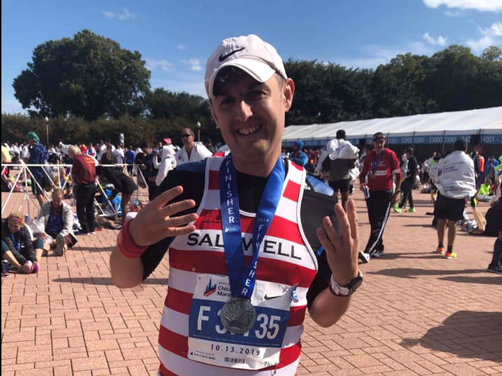 Darren Smiley Chicago Marathon